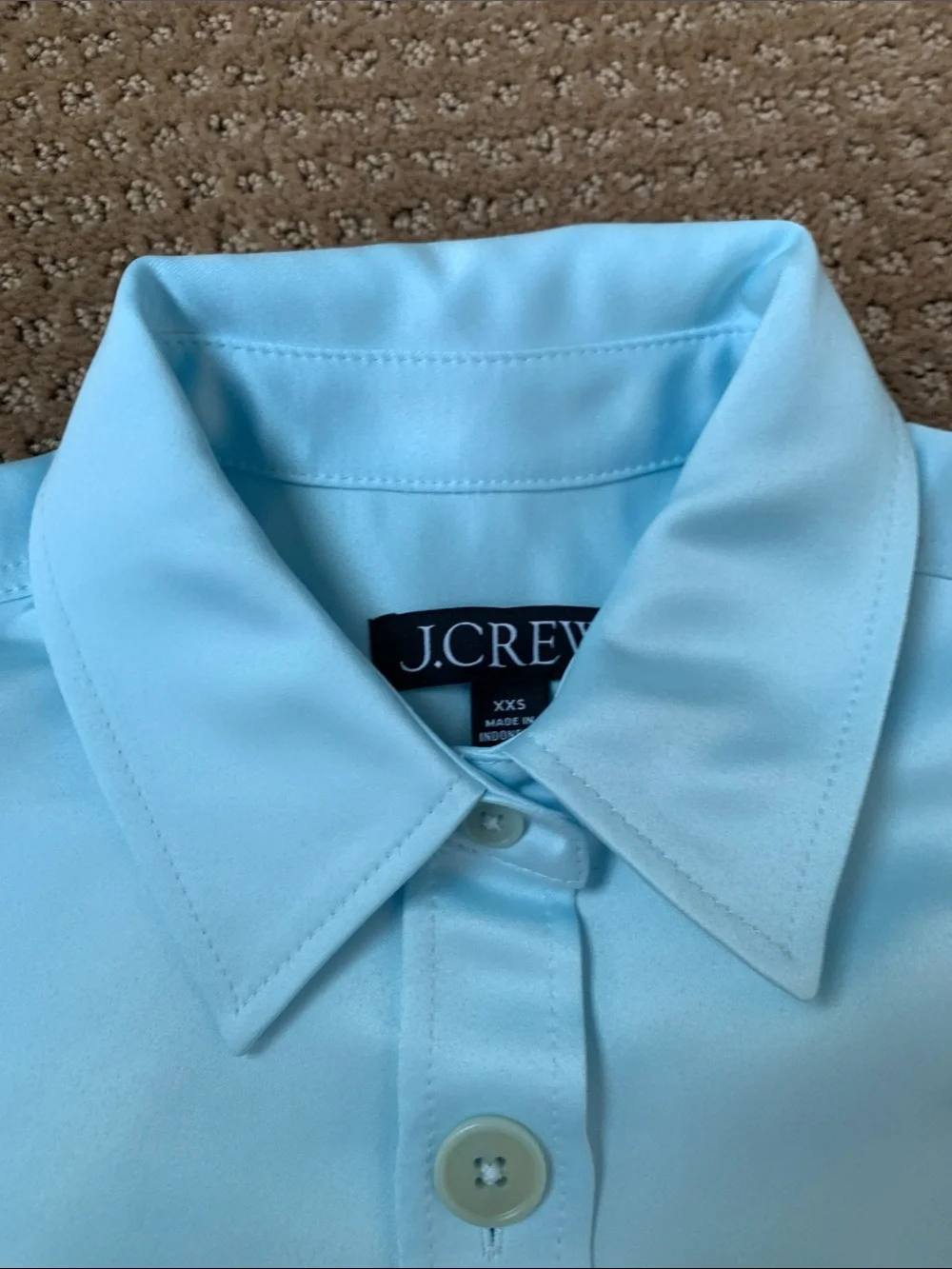 J. Crew Men’s Sky Blue Button-Down Shirt